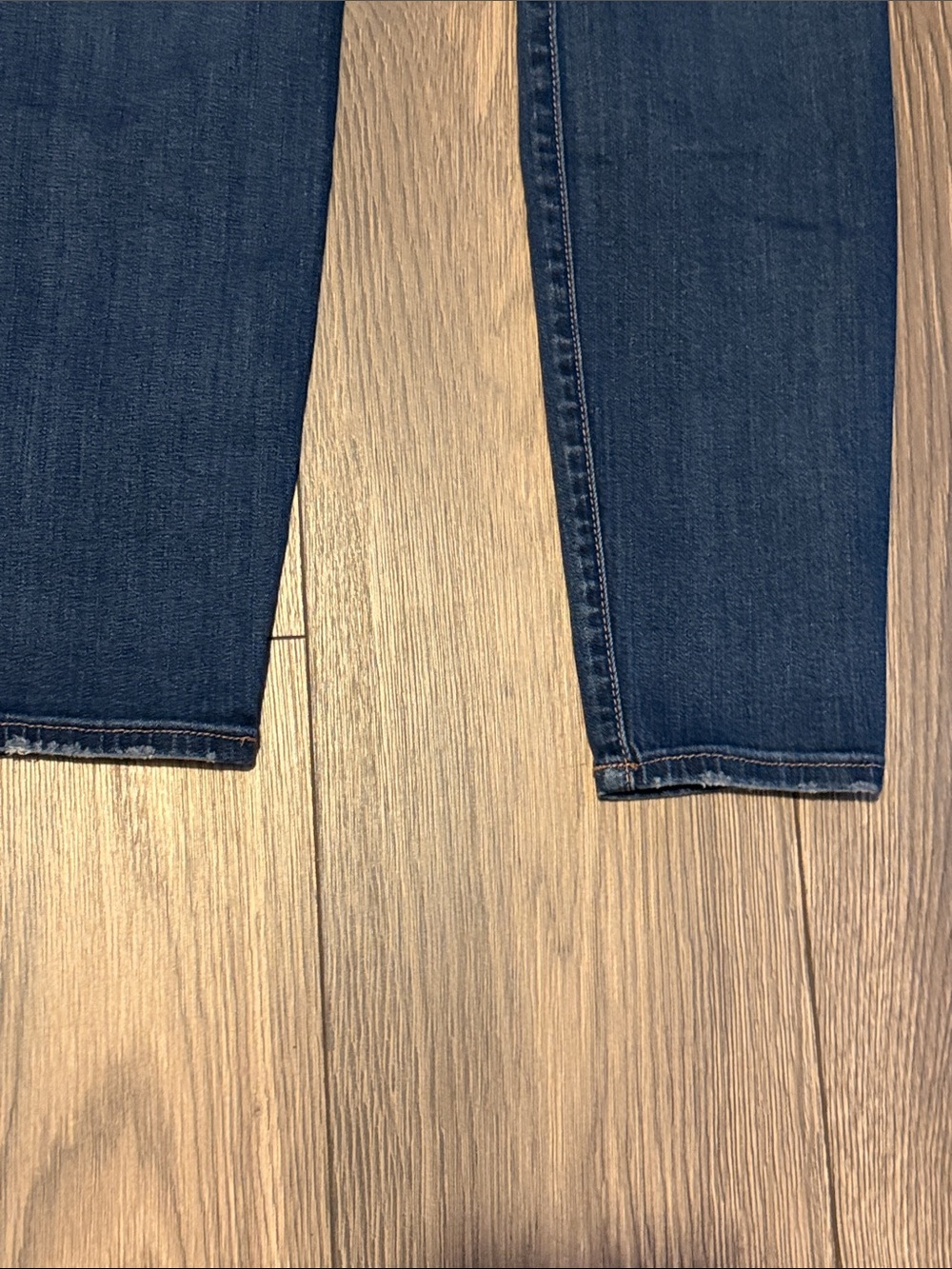 American Eagle Outfitters Distressed Dark Blue Skinny Jeans - Picture 7 of 7
